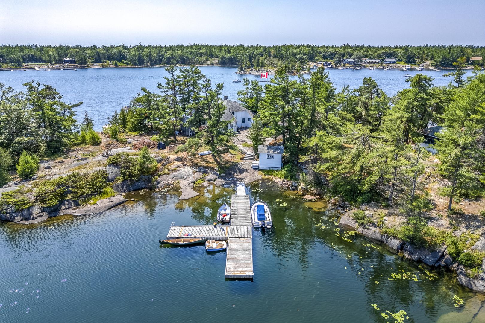 Ellen Pearce Isle – Private island in Georgian Bay, Ontario, Canada